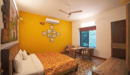 Luxury Villa Room With Separate Shared Living Room and Dinning Space