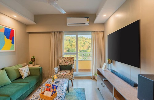 Sainagar Villa | Alaya Stays 3BHK Veera Marina Penthouse