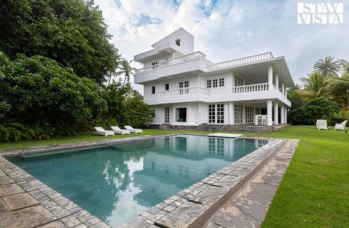 Awas Villa | StayVista at Ivory House Villa with Pool, Beach View