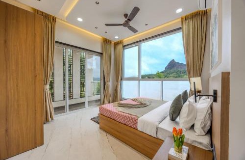 Aamby Valley City Villa | ELIVAAS Signature RK Villa 4-BHK Hideaway with Private Pool, Close to Korigad Fort