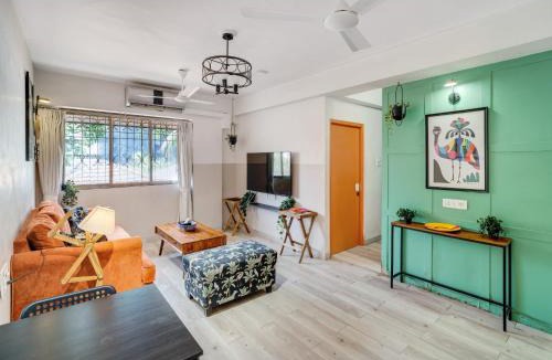 Ranwar Apartment | Nino 1BHK in Bandra W by Square One Stays