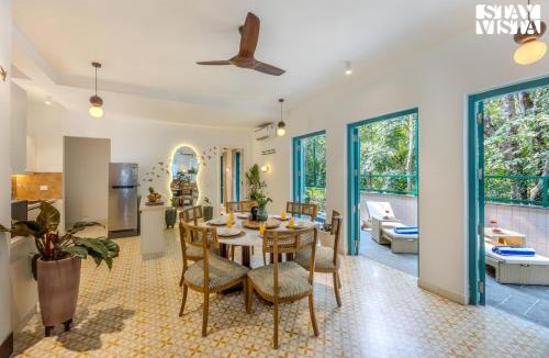 Siolim Villa | StayVista at Casa Ashar with Swimming Pool, Wi-Fi