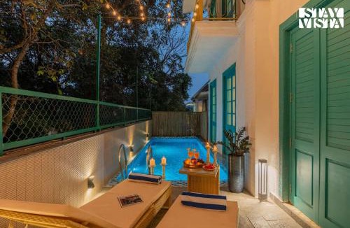 Siolim Villa | StayVista at Casa Ashar with Swimming Pool, Wi-Fi