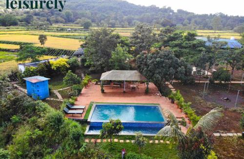 Tikona Peth House | Stay Leisurely Glass & Clay Retreat, Pawna Lake
