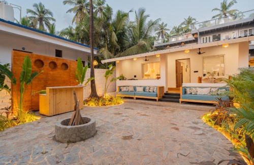Morjim Villa | ELIVAAS Signature House of Neptune 1 bhk Boutique Hut on the Beach