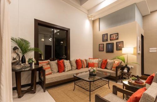 St.Stanislaus Villa Villa | SaffronStays Uno Crest, Lonavala - 4 BDR Artistically Decorated Villa Near Bhushi Dam