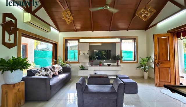Stay Leisurely Blue Leaf 3BHK Alibaug