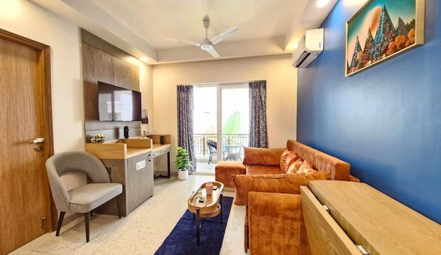 Sereno By Dancenter 1bhk Apartment In Siolim